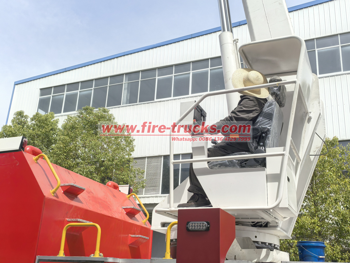 32M Lift high jet fire truck HOWO