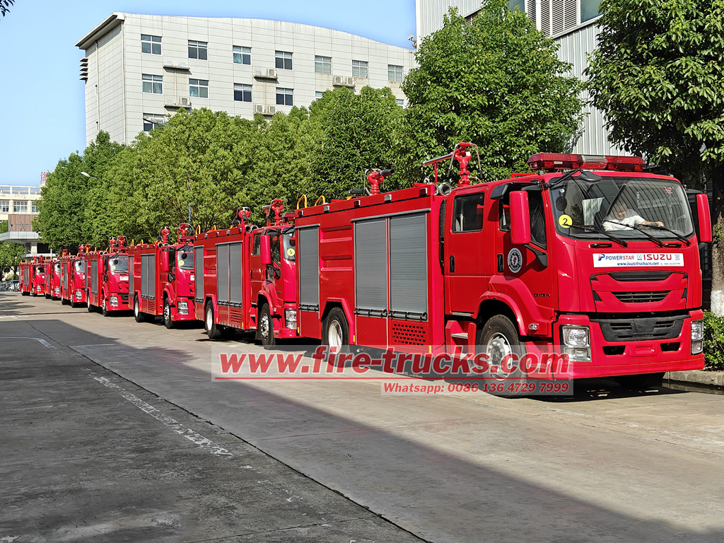 ISUZU fire engine trucks for sale
