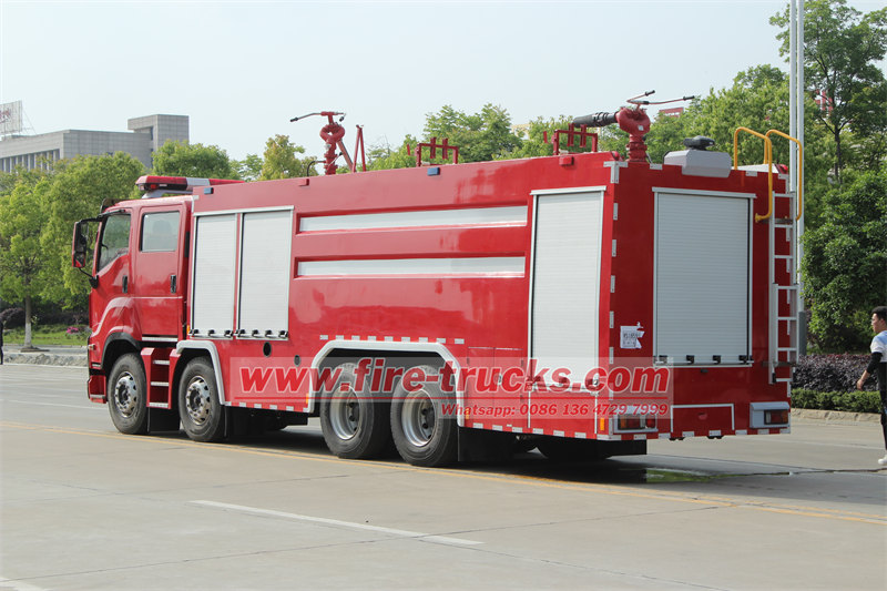 Isuzu GIGA 12 wheeler fire pumper truck Isuzu GIGA 12 wheeler fire pumper truck