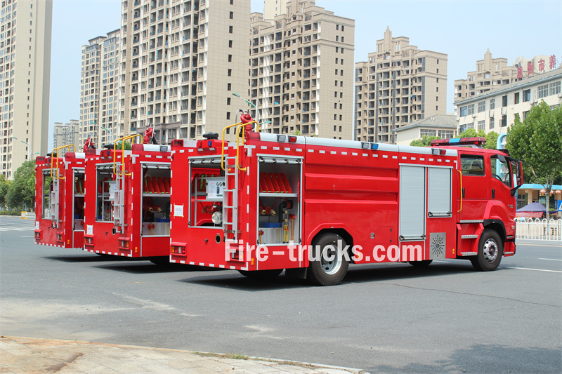 Isuzu GIGA 4.5cbm foam fire fighting truck