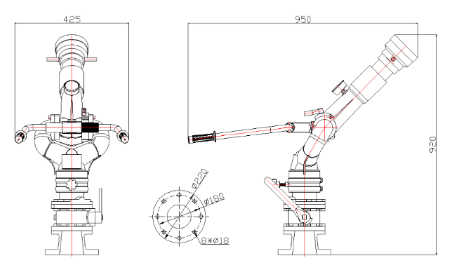 PS8/30W fire monitor