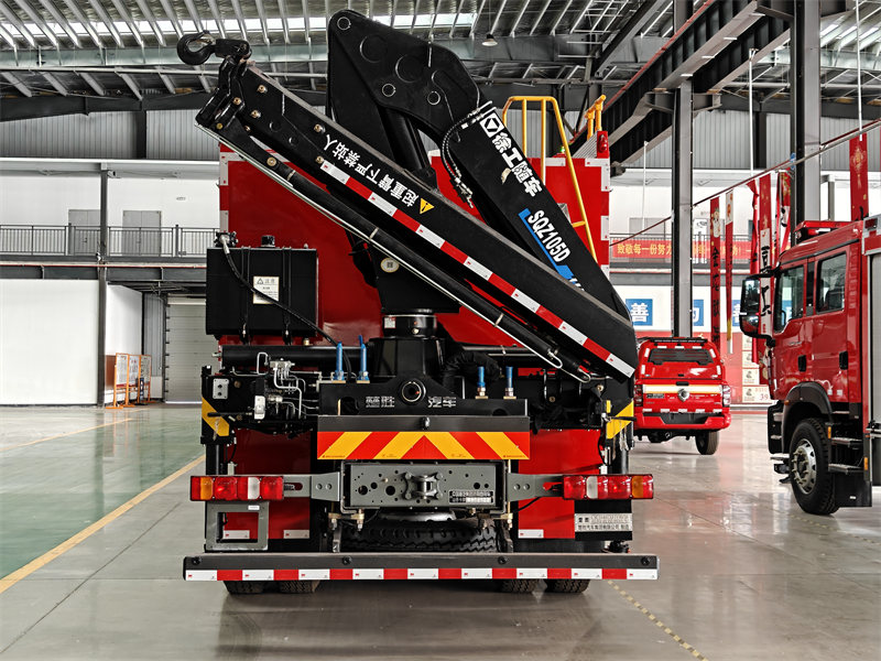 howo rescue fire fighting truck