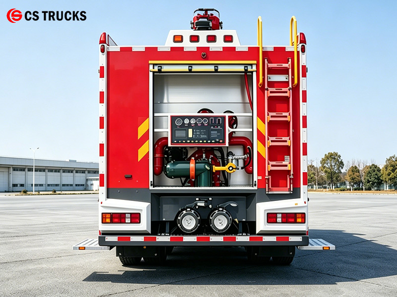 HOWO 6x4 18000L industrial foam fire tender truck