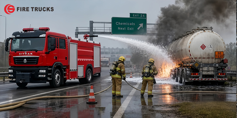 HOWO 350HP emergency fire rescue vehicle Foam Monitor Fire Vehicle with Towing for Highway Rest Area Fuel Station Fire HOWO 350HP emergency fire rescue vehicle Foam Monitor Fire Vehicle with Towing for Highway Rest Area Fuel Station Fire