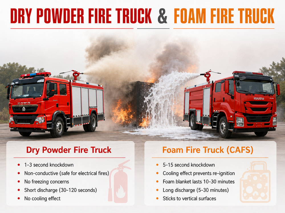 which is better dry powder or foam fire truck which is better dry powder or foam fire truck
