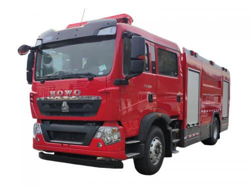 HOWO foam tanker fire truck