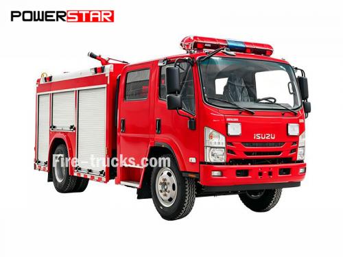 ISUZU NPR Foam Fire Truck Philippines - POWERSTAR Trucks