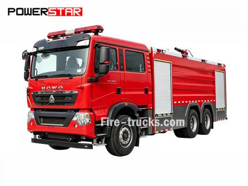 TOGO Heavy Rescue Foam Fire Appliance HOWO - POWERSTAR Trucks