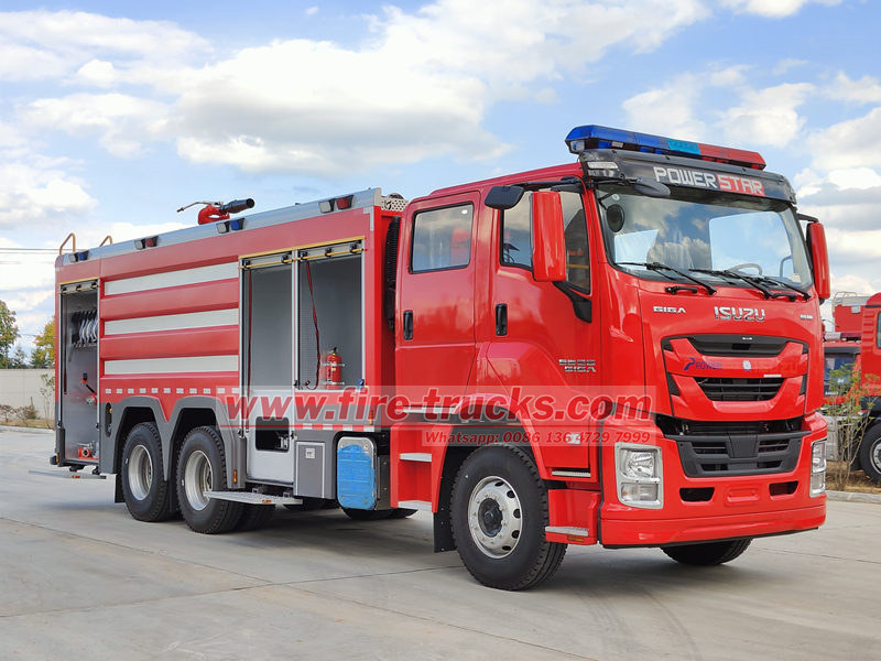 ISUZU İtfaiye Araçlarında Standart Yangın Söndürme Ekipmanlarının Amacı