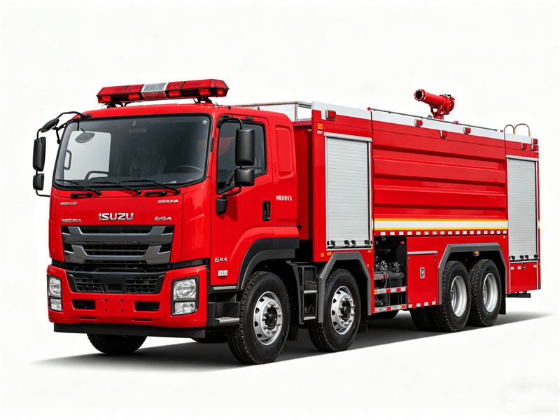 Tozlu İtfaiye aracı